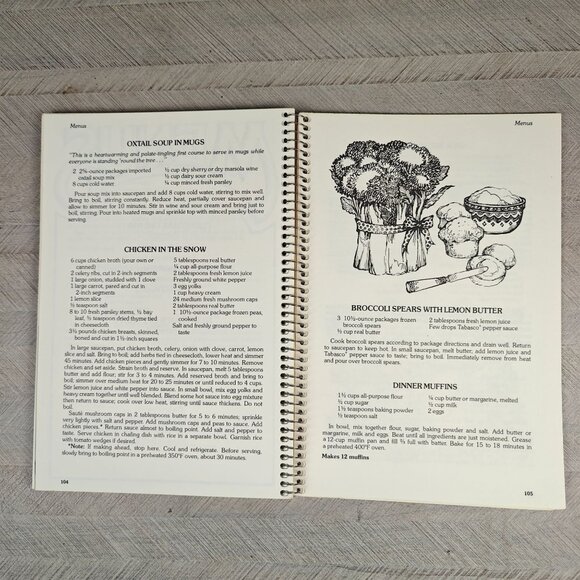 Miriam B. Loo Holiday Cookbook Spiral Bound 1979 Recipes Christmas Baking - Picture 7 of 9